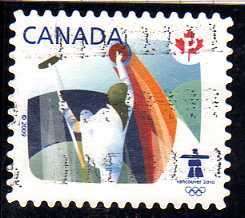 CANADA 2009 "WINTER OLYMPIC GAMES" SET OF 5 VFU. SG 2584-88. CAT 7 POUNDS.