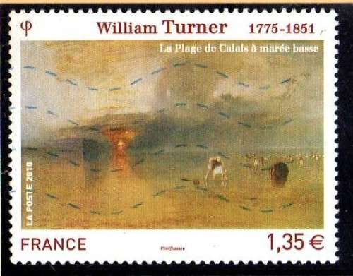 FRANCE 2010 "ART WILLIAM TURNER". SG 4749 VFU. CAT 3,25 POUNDS.
