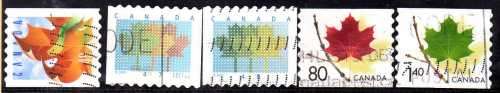 CANADA 2000 "WILDLIFE" SET OF 3 & COIL STAMPS SET OF 5 VFU. SG 2026-28 & 2029-36. CAT 9,25 POUNDS.