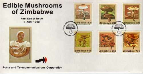 ZIMBABWE 1992 ALL 4 FDC's ISSUED. CAT STAMPS 19 POUNDS.