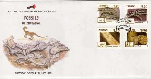 ZIMBABWE 1998 ALL 4 COMMEMORATIVE SETS FOR THE YEAR ON FDC. SG 960-979. CAT STAMPS 11,60 POUNDS.