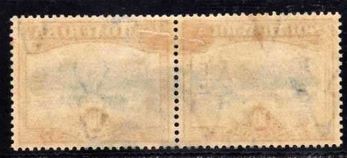 SOUTH WEST AFRICA 1926/7 PICTORIALS 10/- FINE USED PAIR. SACC 80 / SG 54. CAT R1500 / 160 POUNDS.