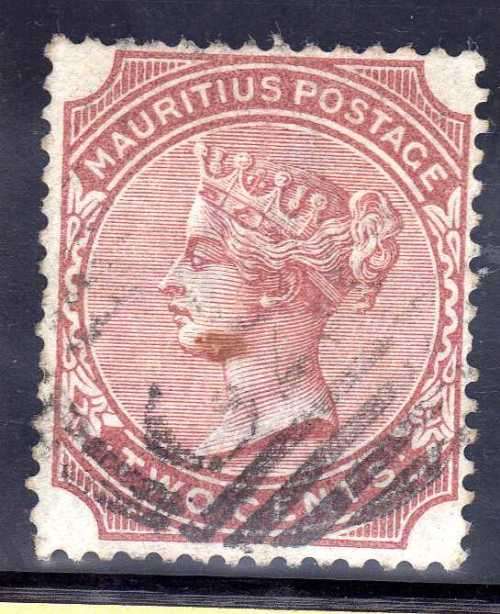 MAURITIUS 1879 DEFIN 2c  VERY FINE USED. SG 102. CAT 5,50 POUNDS.