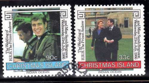 1986 ROYAL WEDDING PRINCE ANDREW AND SARAH FERGUSON 3 SETS OF 2 VFU.