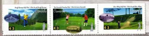 CANADA 1995 "CANADIAN AMATURE GOLF CHAMPIONSHIP" SET OF 5 UMM. SG 1637-41. CAT 4 POUNDS.