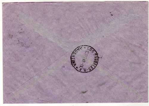 GERMANY 1949 "OPENING OF PARLIAMENT, BONN" SET OF 2 ON AIR MAIL COVER TO ARGENTINA. VERY FINE.