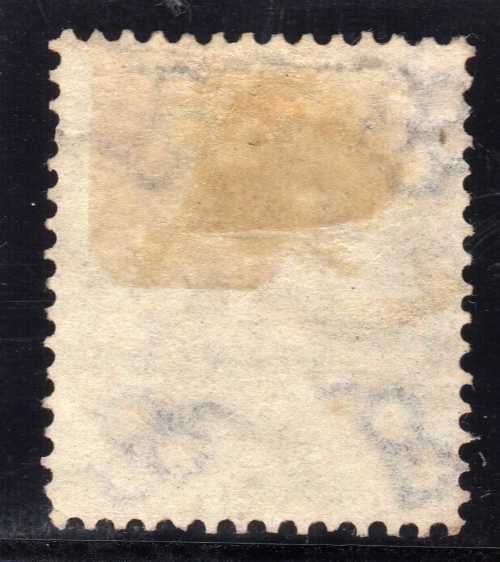 GREAT BRITAIN 1865 6d LILAC (WITH HYPHEN) PLATE 5 FINE USED. WMK EMBLEMS. SG 97. CV 140 POUNDS.