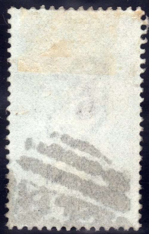 BECHUANALAND 1887 DEFIN 5/- GREEN & BLACK FINE USED. SACC 18. CAT R4000.