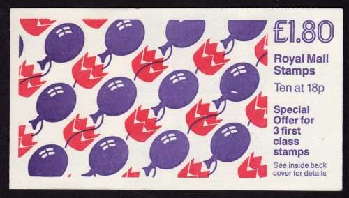 GREAT BRITAIN 5/7/1988 BOOKLET SG FU8 UNMOUNTED MINT. CAT 6 POUNDS.