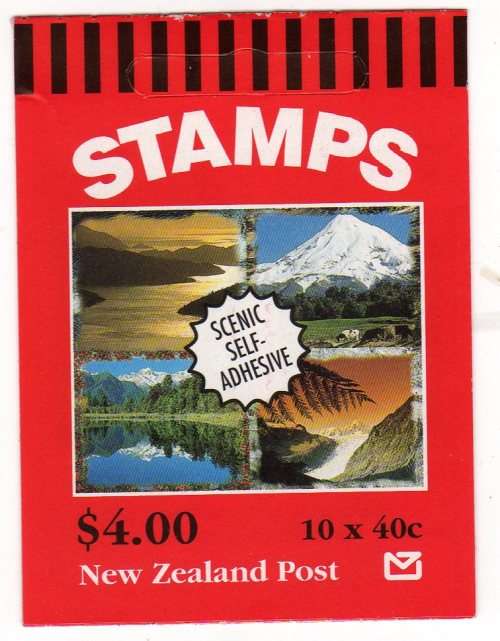 NEW ZEALAND 1998 SCENIC BOOKLET U.M.M. SG SB 89.