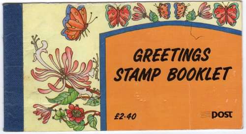 IRELAND 1992 GREETINGS BOOKLET UMM. SG SB42. CAT 5,50.
