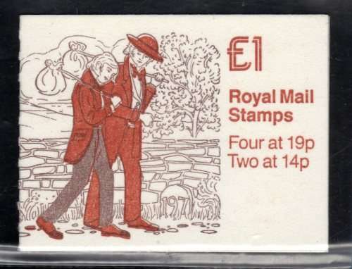 GREAT BRITAIN 1988 "NICHOLAS NICKELBY" 1 POUND BOOKLET UMM. SG FH14.