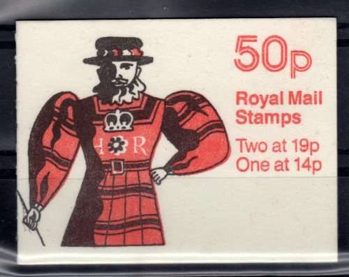 GREAT BRITAIN 1988 "YEOMAN OF THE GUARD" 50p BOOKLET UMM. SG FB51.