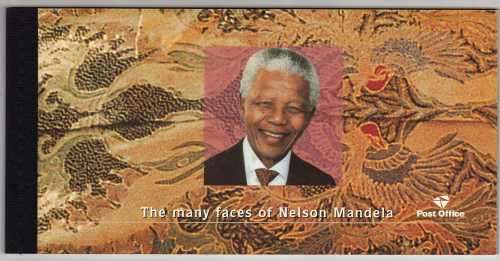 SOUTH AFRICA 2001 FACES OF NELSON MANDELA BOOKLET 57 UMM. SACC 1477. CAT R600. (SACC 2023-25)