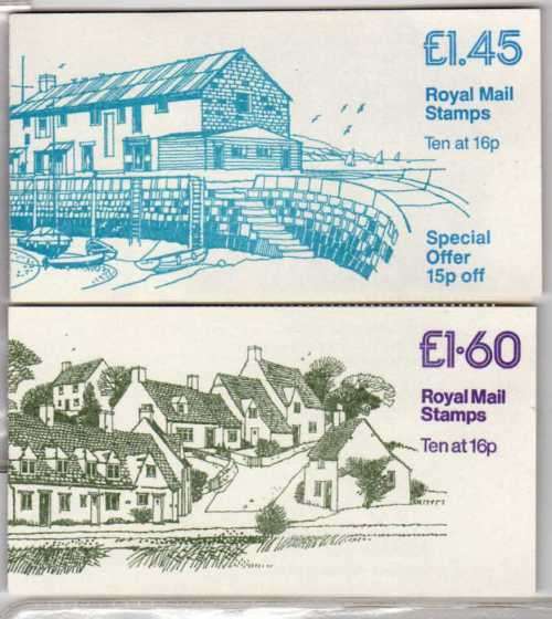 GREAT BRITAIN 1983 SET OF 2 COUNTRY SIDE BOOKLETS UMM. SG FS2 & FS3.