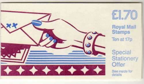 GREAT BRITAIN 1984 SOCIAL LETTER WRITING BOOKLET 3 UMM. SG FT3. CAT 3,20 POUNDS. (2018)
