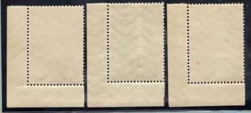 JAPAN 1937 AERODROME FUND SET OF 3 UNMOUNTED MINT. SG 336-8. CAT 9 POUNDS.