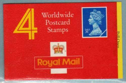 GREAT BRITAIN 1990 1,24 POUND BOOKLET UMM. SG GH1. CAT 4 GBP. (2018)