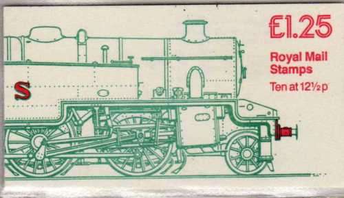 GREAT BRITAIN 1983 RAILWAY ENGINE 1,25 GBP BOOKLET NO 2 UMM. SG FK6. CAT 4,75 GBP (2018)
