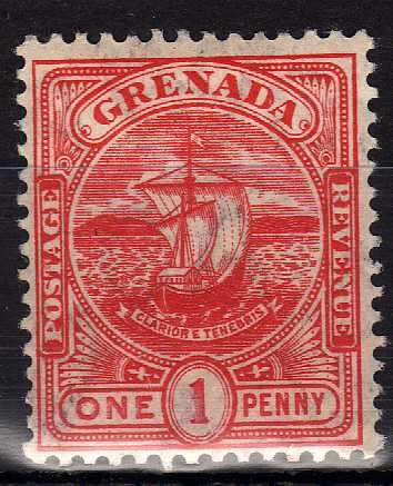 GRENADA 1906 DEFIN 1d FINE MOUNTED MINT. SG 78. CAT 9,50 POUNDS. (2018)