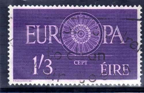 IRELAND 1960 "EUROPA" 1/3d VIOLET VERY FINE USED. SG 183. CAT £16 (2022)