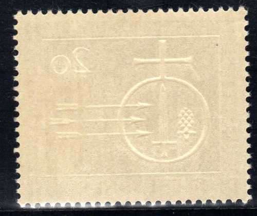 GERMANY WEST 1955 MILENARY OF BATTLE OF LECHFELD VERY FINE MM. SG 1142. CAT 8 POUNDS. (2005)