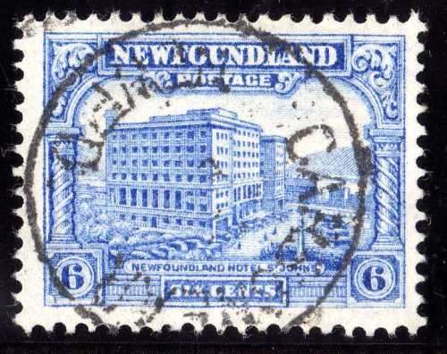 NEWFOUNDLAND 1931 DEFIN 6c ULTRAMARINE VERY FINE USED. SG 203. CAT 38 POUNDS. (2018)