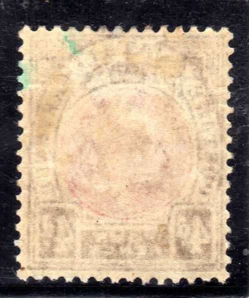 NATAL 1904-08 KEVII DEFIN W/MARK MULTI CROWN CA 2d MM. SACC 133. CAT R260. (2019/20)