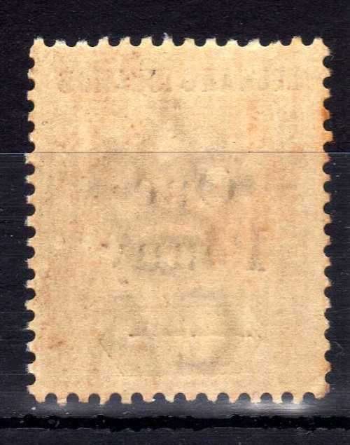 LEEWARD ISLANDS 1902 QV LOCAL SURCHARGE "One Penny" ON 6d UMM. SG 18. CAT 8 POUNDS. (2018)