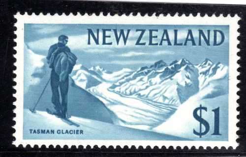 NEW ZEALAND 1967 DECIMAL DEFINITIVE $1 UMM. SG 861. CAT 9 POUNDS. (2018)