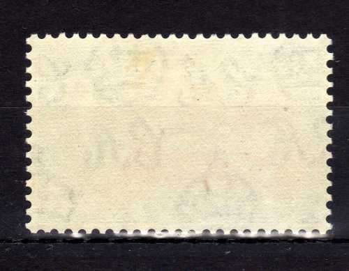 CAYMAN ISLANDS 1950 KGVI DEFINITIVE 9d SCARLET & GREY-GREEN VF LMM. SG 143. CAT 13 POUNDS. (2018)