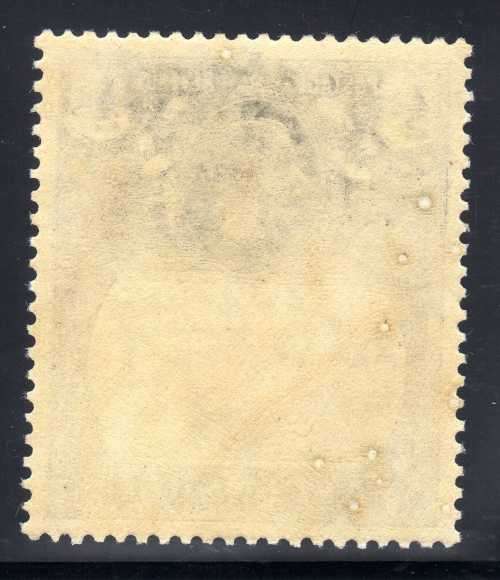ASCENSION 1924-33 KGV DEFIN ½d WITH CLEFT ROCK VARIETY FINE MM. SG 10c. CAT 110 POUNDS. (2018)