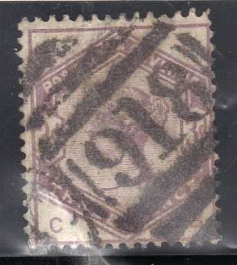 GREAT BRITAIN 1883 3d LILAC GOOD USED. SG 191. CV 100 POUNDS. (2018)
