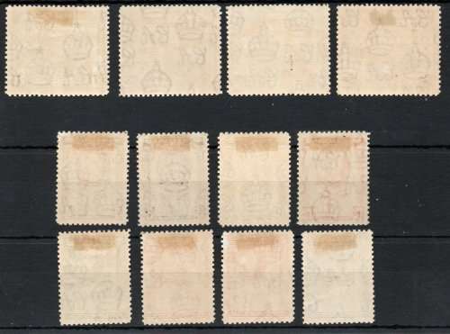 Somaliland 1942 KGVI definitive set of 12 mounted mint. SG 105-116. Cat £55 (2022)