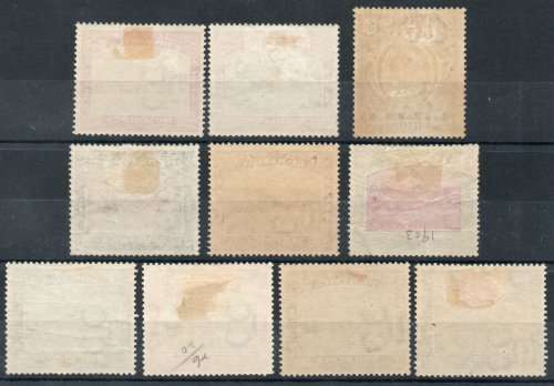 Dominica 1903-07 KEVII definitive set of 10 fine mounted mint. SG 27-36. Cat £272. (2018)