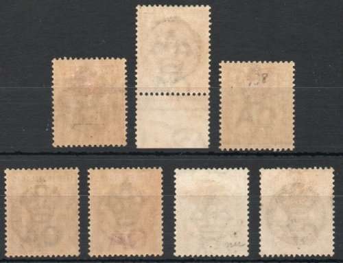 Leeward Islands 1897 QV Diamond Jubilee part set of 7 (no 1/-) mounted mint. SG 9-14 & 16. Cat £651.