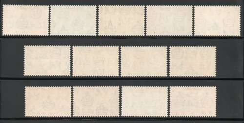 Cayman Islands 1950 KGVI definitive set of 13 very fine lmm. SG 135-147. CAT £85. (2020)