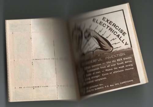 South Africa 1935 2s6d booklet complete unexploded. SG SB9. Cat £350. (2018)