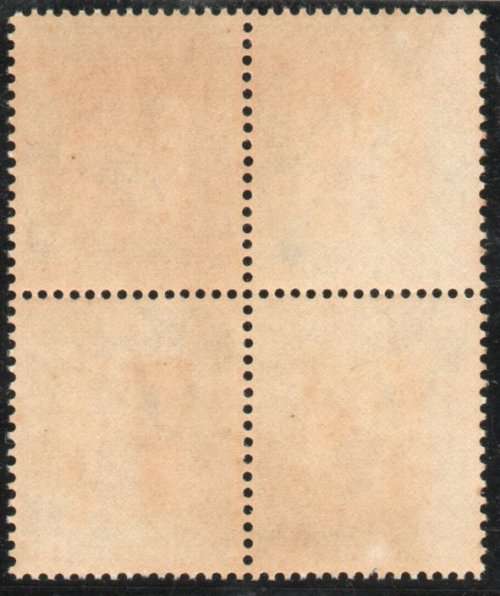South Africa 1948-49 postage due ½d block of 4 umm. SG D34. Cat £24. (2018)