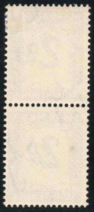 South Africa 1950-58 postage due 2d Thick "2D" in pair with normal. SG D40 & D40a. Cat £8,50. (2018)
