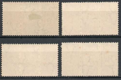 South Africa 1943-44 postage due set of 4 units mounted mint. SACC 30-32. Cat R1690. (2019-20)