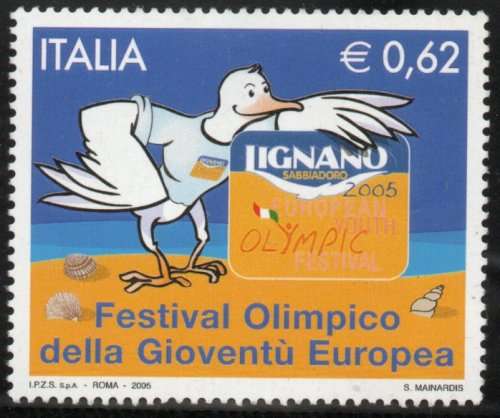 ITALY 2005 "EUROPEAN YOUTH OLYMPIC FESTIVAL" SG 2948 UMM. CAT £2,50. (2013)