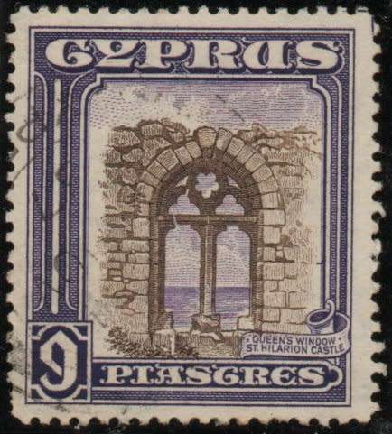 Cyprus 1934 Definitive 9pi very fine used. SG 141. Cat £8,50. (2018)