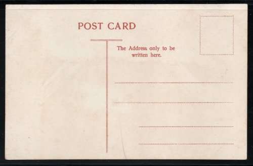 South Africa `Braune & Levy` unused postcard - Picture of five bank notes.