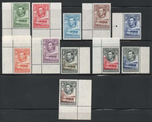 Bechuanaland 1938 Definitive set of 11 unmounted mint. SG 118-128. Cat £110. (2018)