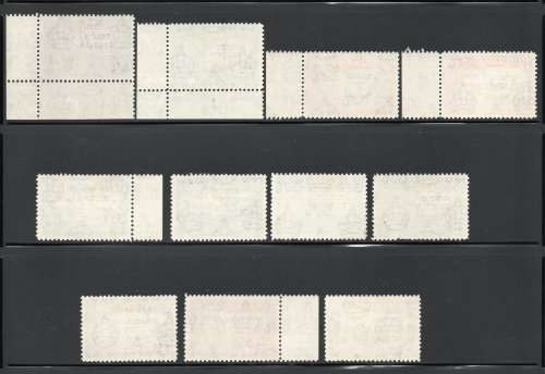 Tristan Da Cunha 1952 Defin part set of 11 lmm. (½d - 5/-) SG 1-11. Cat £92,60 (2018)