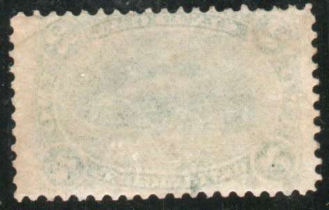 NEWFOUNDLAND 1865 DEFIN 2c BLUISH GREEN LIGHTLY MOUNTED MINT. SG 31. CAT £120. (2018)