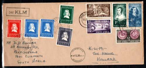 South Africa 1952 "Culemborg van Riebeeck tercentenary" commemorative cover very fine condition.
