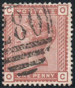 Great Britain 1880-81 QV 1d venetian red very fine used. SG 166. Cat £15 (2018)