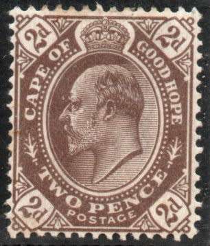 Cape of Good Hope 1902 KEVII definitive 2d brown mounted mint. SG 72. Cat £23 (2018)